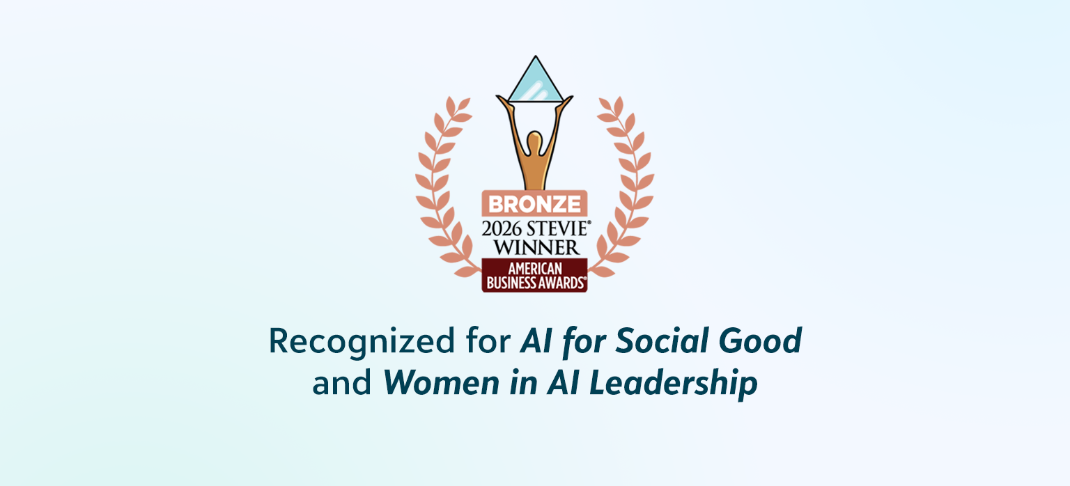 Recognition for AI for Social and Women in AI Leadership