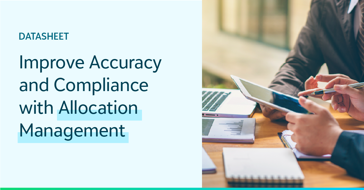 Improve Accuracy and Compliance with Allocation Management - Blackbaud