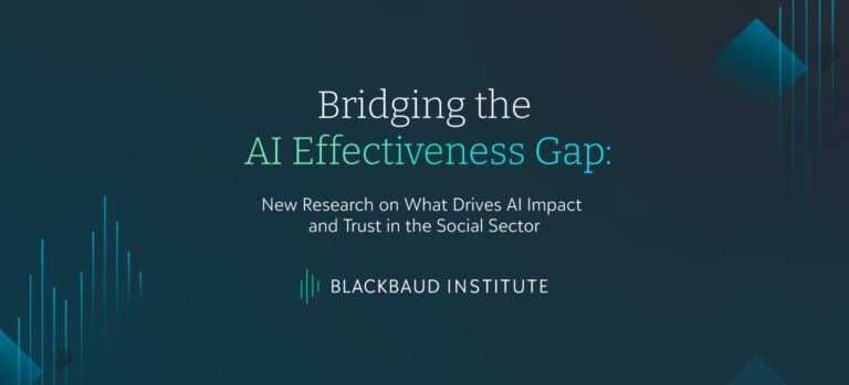 Bridging the AI Effectiveness Gap