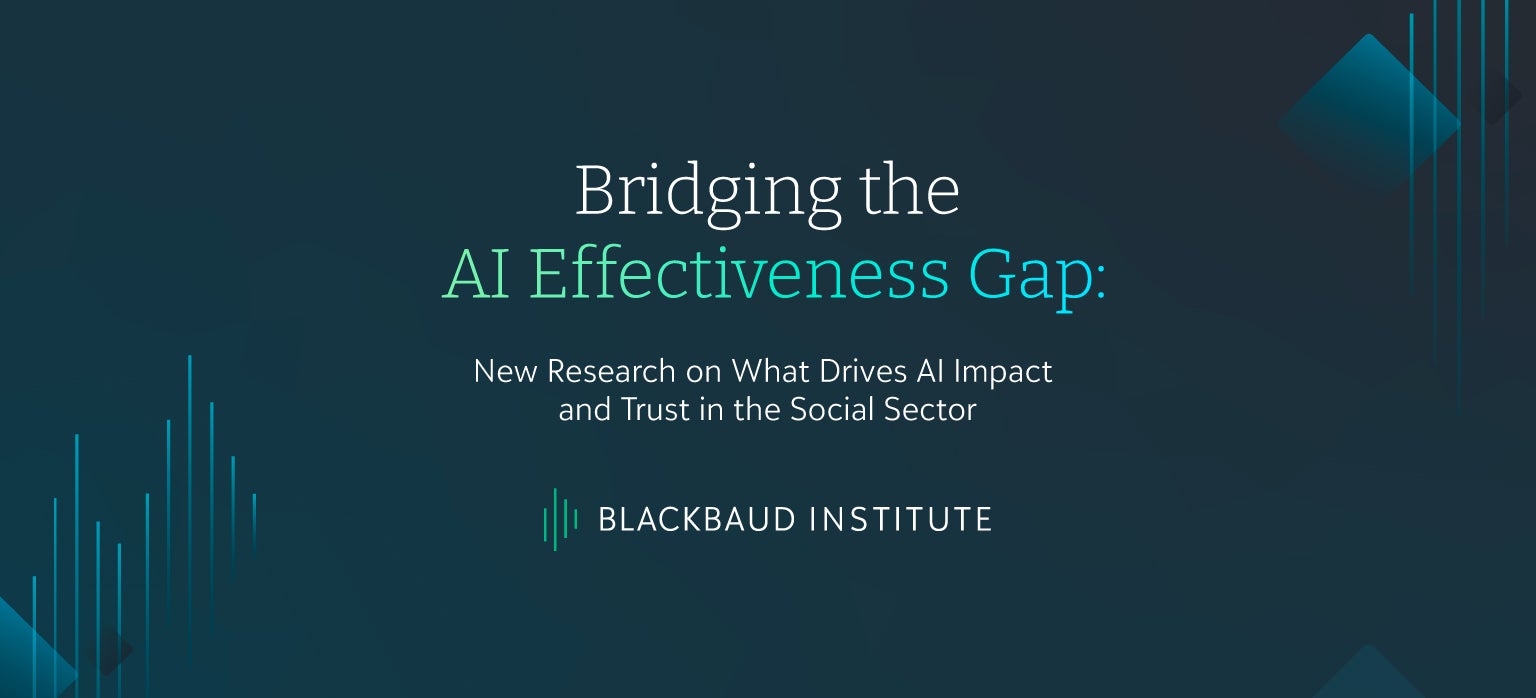 Bridging the AI Effectiveness Gap