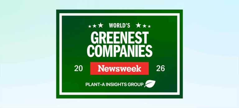 Newsweek World's Greenest Companies 2026 Logo